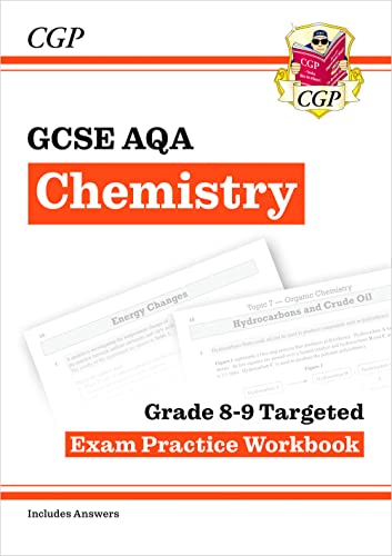 GCSE Chemistry AQA Grade 8-9 Targeted Exam Practice Workbook (includes answers): for the 2024 and 2025 exams (CGP AQA GCSE Chemistry) von Coordination Group Publications Ltd (CGP)